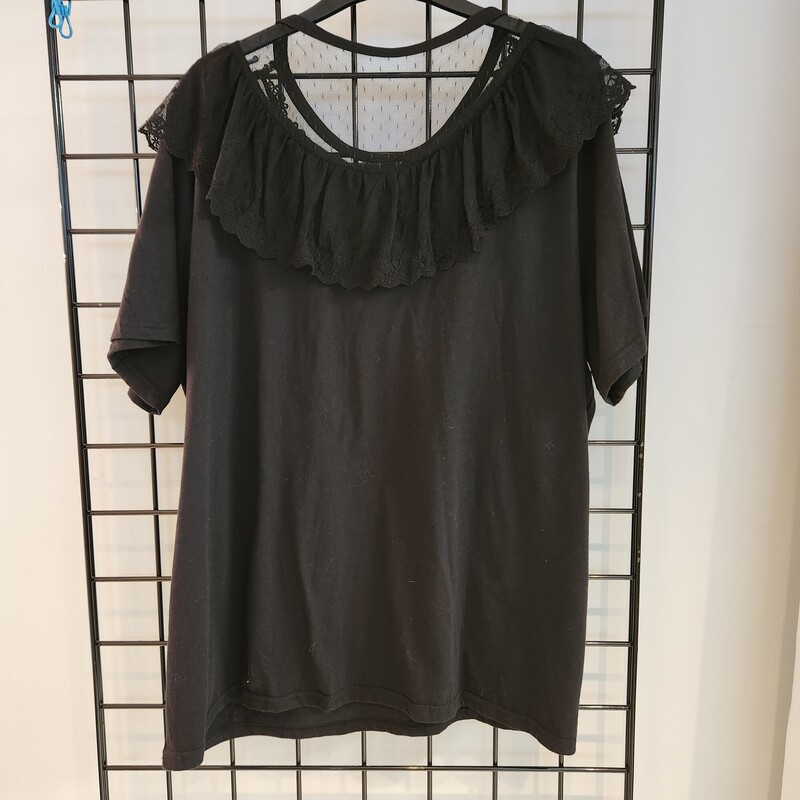 Oddi Top, Black, Size: 3X