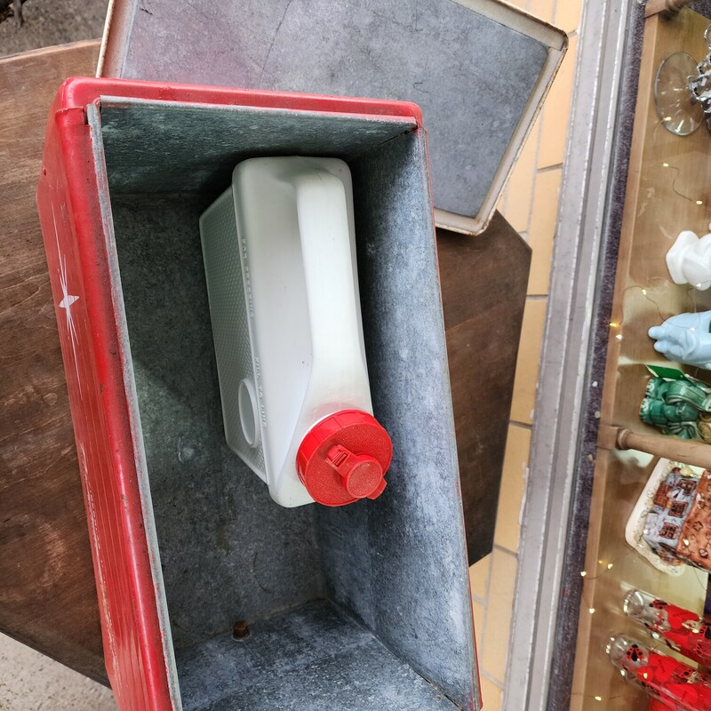Vtg Thermaster Cooler, Red, Size: 19 X 10