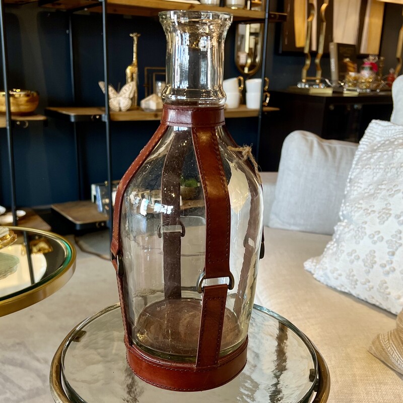 Leather Decanter