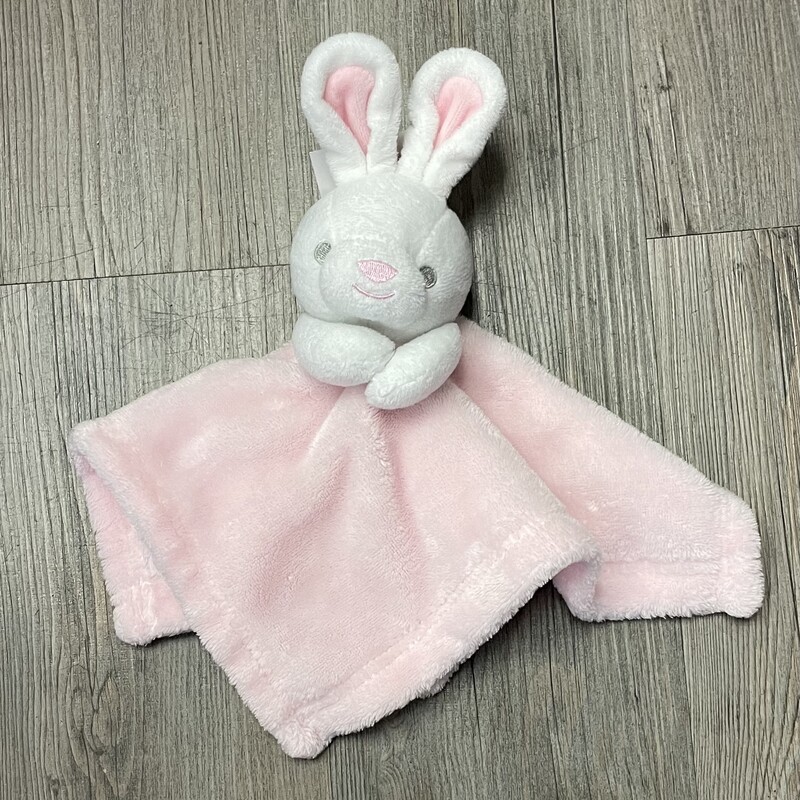 Plush Bunny Blanket, Pink, Size: Pre-owned
