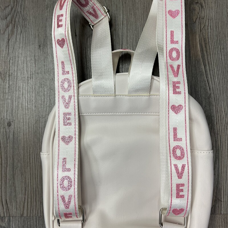 OMG Back Pack, White, Size: Pre-owned