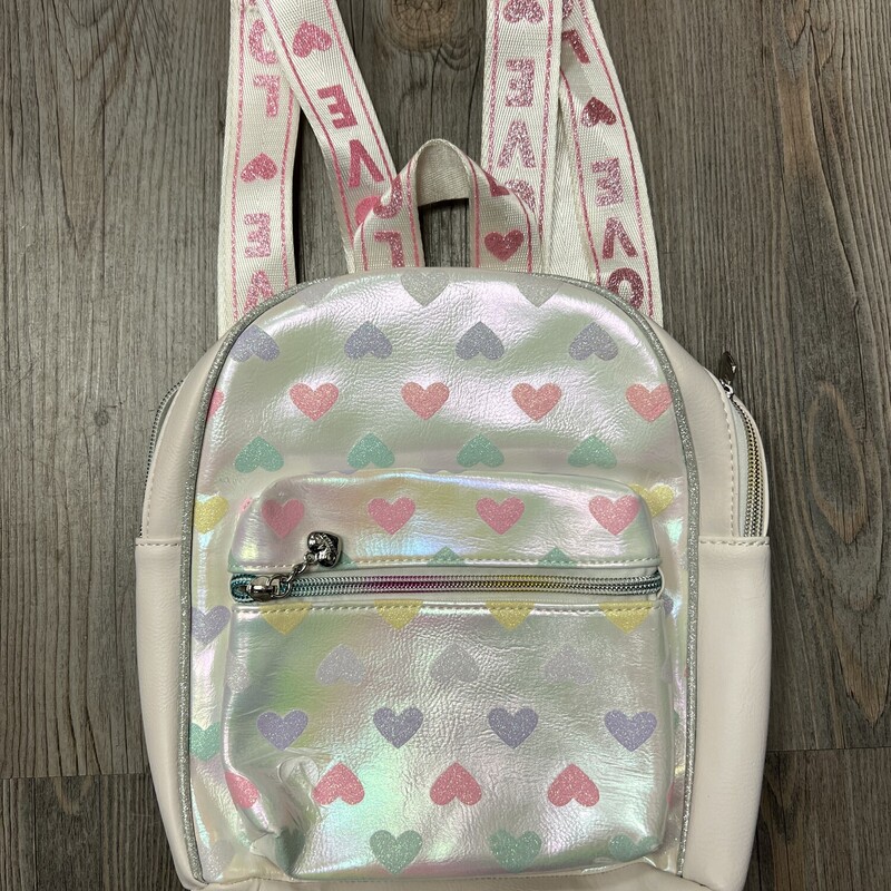 OMG Back Pack, White, Size: Pre-owned