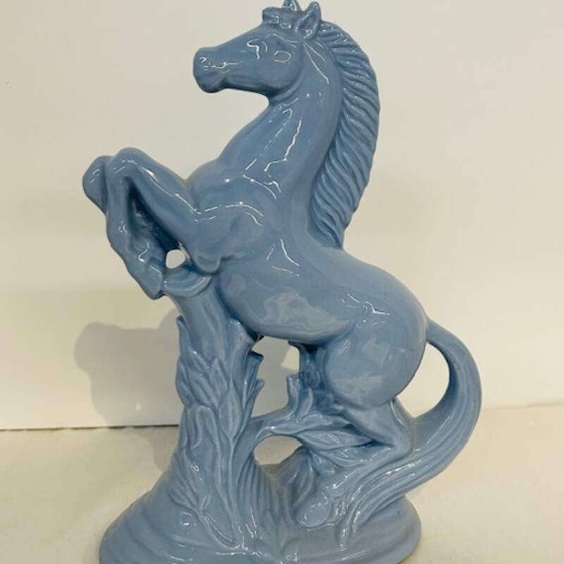 Ceramic Rearing Horse
Blue Size: 7.5 x 10.5H