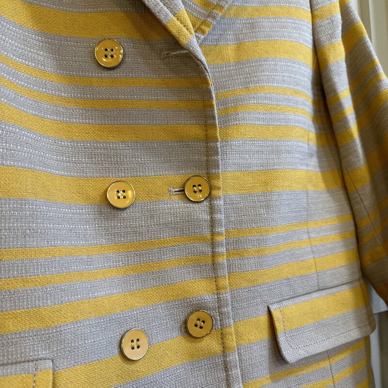 Talbots Striped Blazer, Yello/ta, Size: 8Pet

All Sales Are Final
No Returns

Shipping Available
 or
 Pick Up In Store Within 7 Days of Purchase

Thank You<3