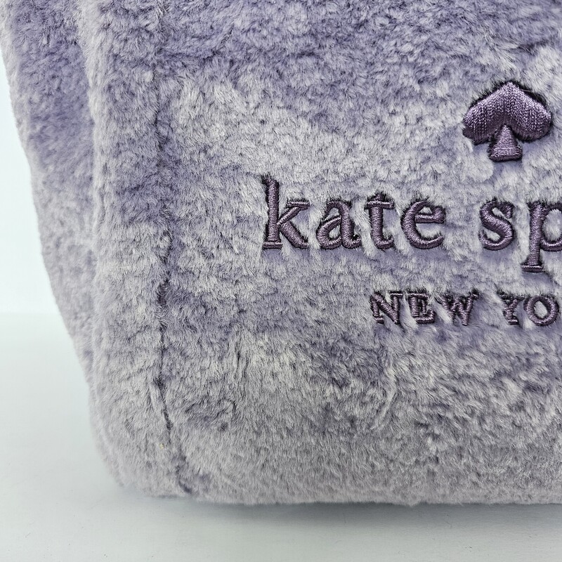 Kate Spade Shearling Ella, Purple, Size: Tote