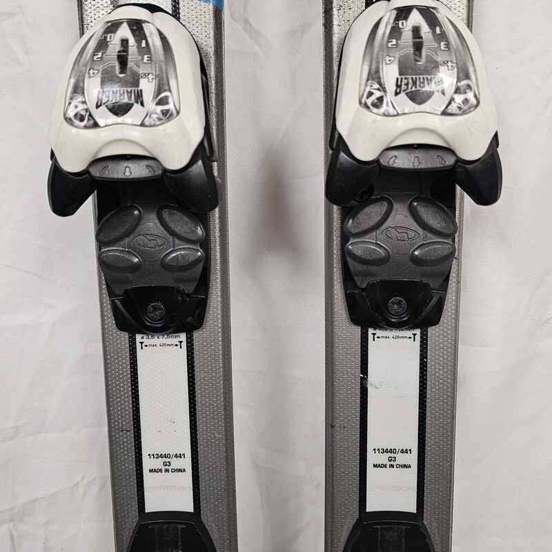 Pre-owned Volkl RTM Jr skis with Marker 4.5 Bindings, Size: 110cm MSRP $219.99