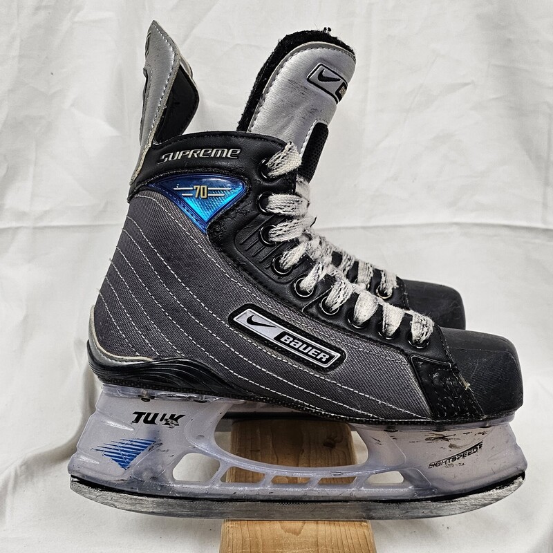 Pre-owned Bauer Supreme 70 Hockey Skates, Size: 2.5