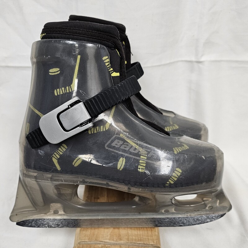 Pre-owned Bauer Lil Sport Youth Skates, Size: Y8/Y9
