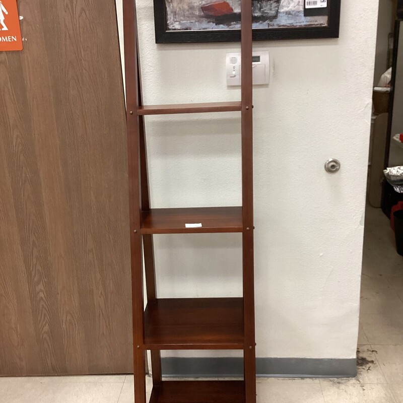 Dk Wd Ladder Shelves