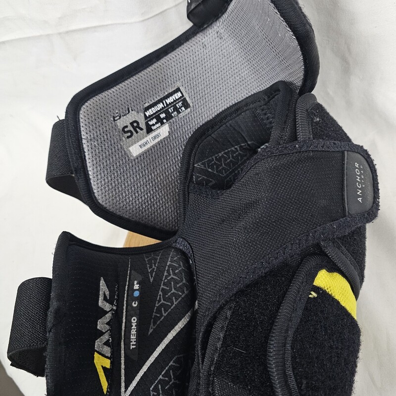 Pre-owned Bauer Supreme Ultrasonic Hockey Elbow Pads, Size: Sr M.  MSRP $129.99