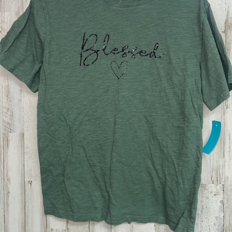 XL Green Blessed Tee, Green, Size: Ladies XL