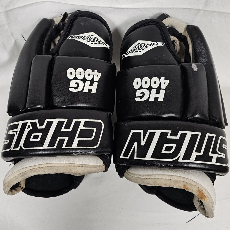 Pre-owned Christian Diamond HG4000 Hockey Gloves, Size: 14. Older model but life still left in these gloves!  MSRP $159.99