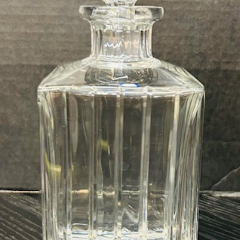 Rogaska Crystal Cut Lines Decanter
Clear
Size: 3.5 x 10.5H