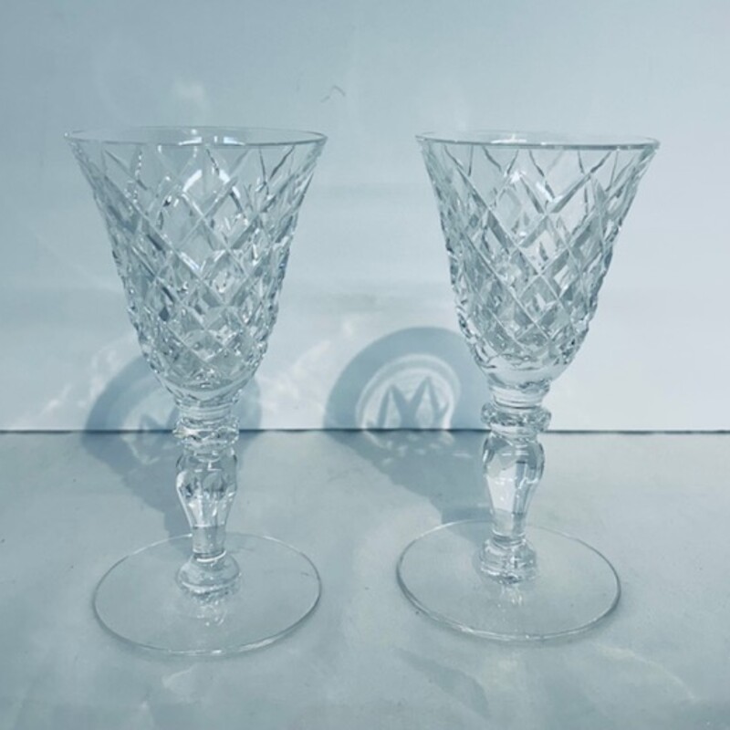 S2 Hawkes Cordial Glasses