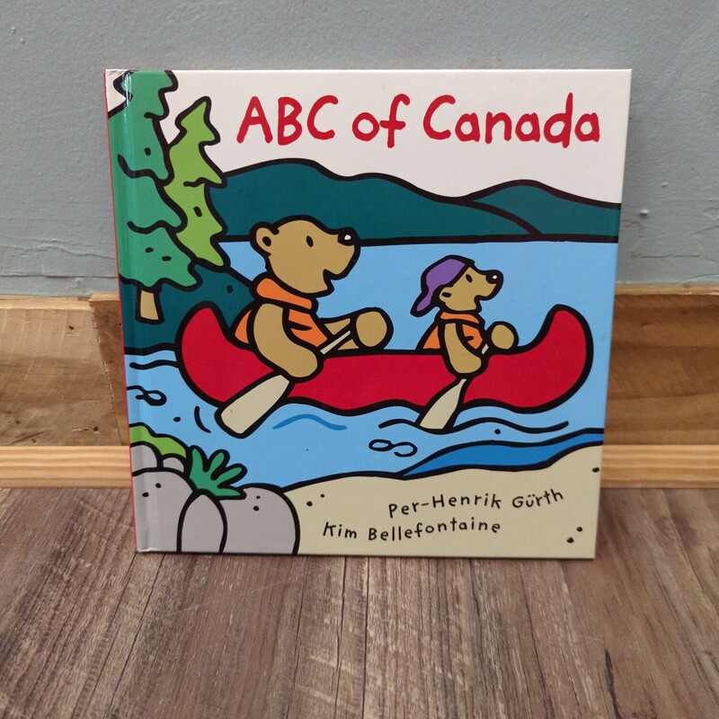 ABC Of Canada Hardback, Red, Size: Book