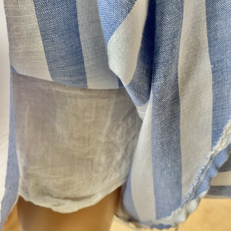 Suzy Shier Cotton Dress,<br />
Colour: Blue White,<br />
Size: Large