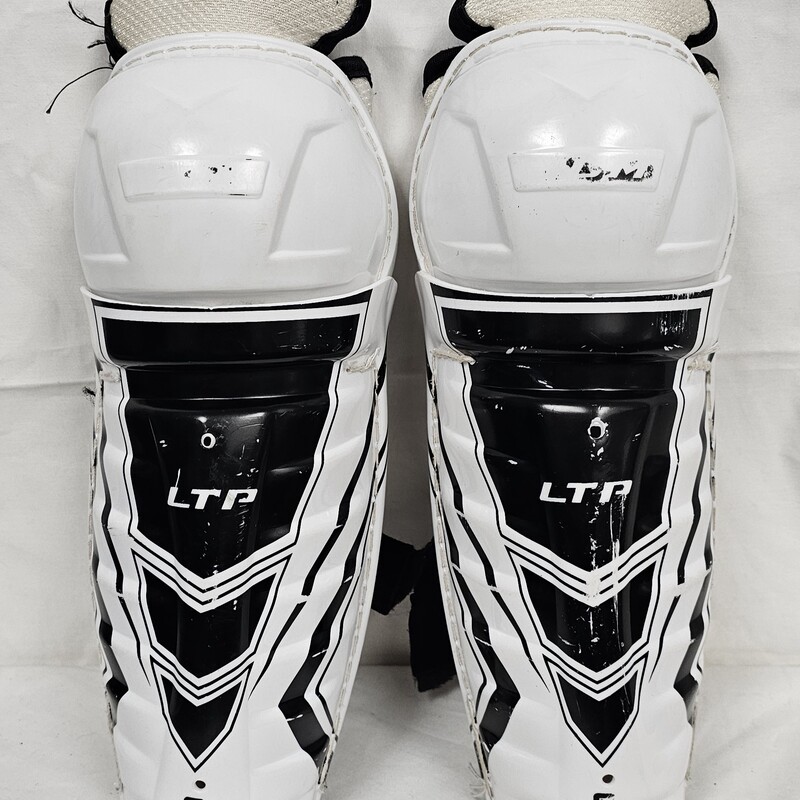 Pre-owned CCM LTP Learn To Play Hockey Shin Guards, Youth, Size: 10