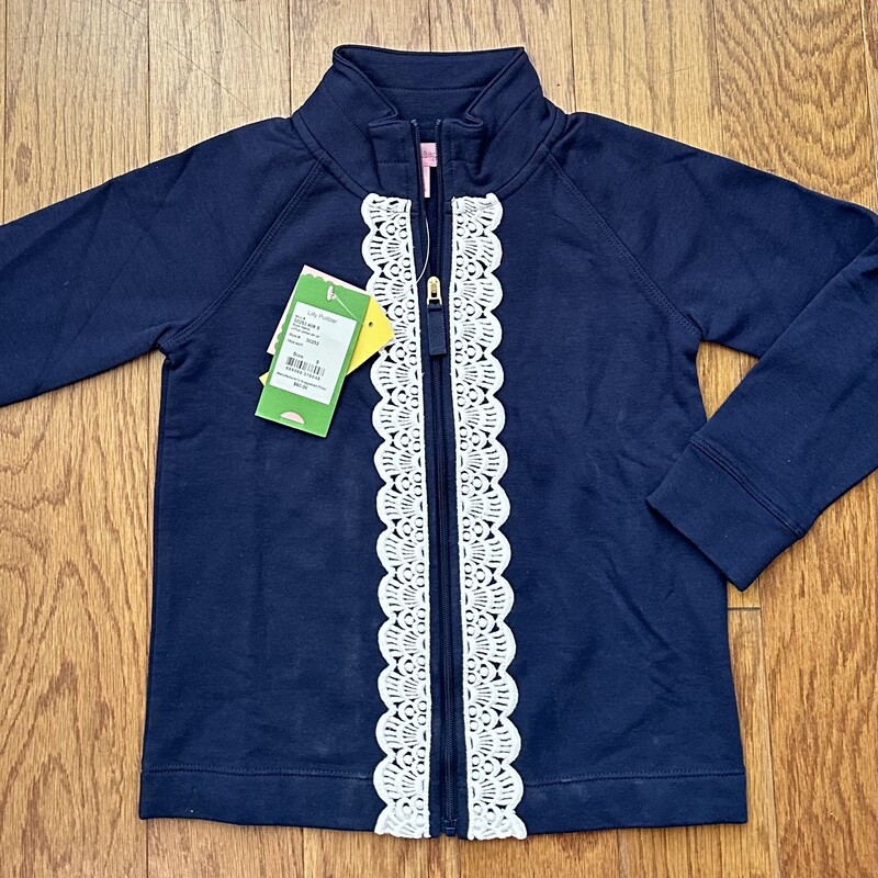 Lilly Pulitzer Zip Up NEW, Navy, Size: 4-5

brand new with $60 tag

FOR SHIPPING: PLEASE ALLOW AT LEAST ONE WEEK FOR SHIPMENT

FOR PICK UP: PLEASE ALLOW 2 DAYS TO FIND AND GATHER YOUR ITEMS

ALL ONLINE SALES ARE FINAL.
NO RETURNS
REFUNDS
OR EXCHANGES

THANK YOU FOR SHOPPING SMALL!

***ADD A PAIR OF LILLY PULITZER EARRINGS, HEADBAND, OR BOW!!! TO THIS! :) LOOK UNDER THE CATEGORY: ACCESSORIES***