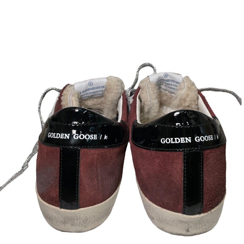 Golden Goose Maroon, None, Size: Size 39