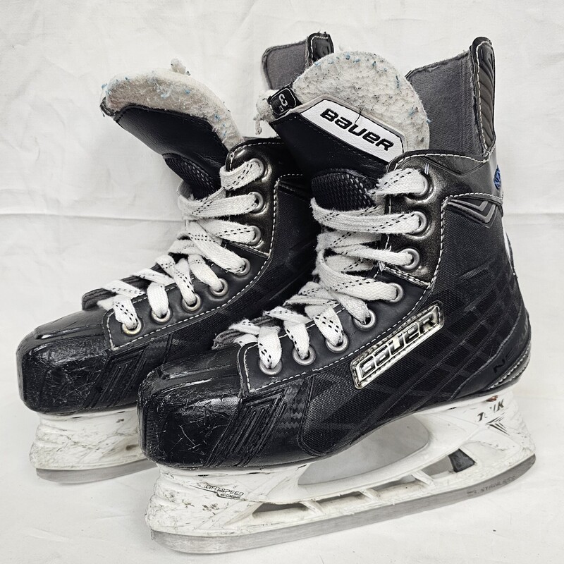 Pre-owned Bauer Nexus Classic Junior Hockey Skate, Size: 3