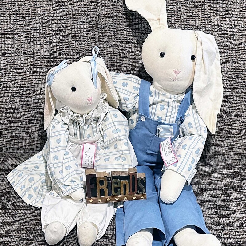 Handmade Rabbit Couple