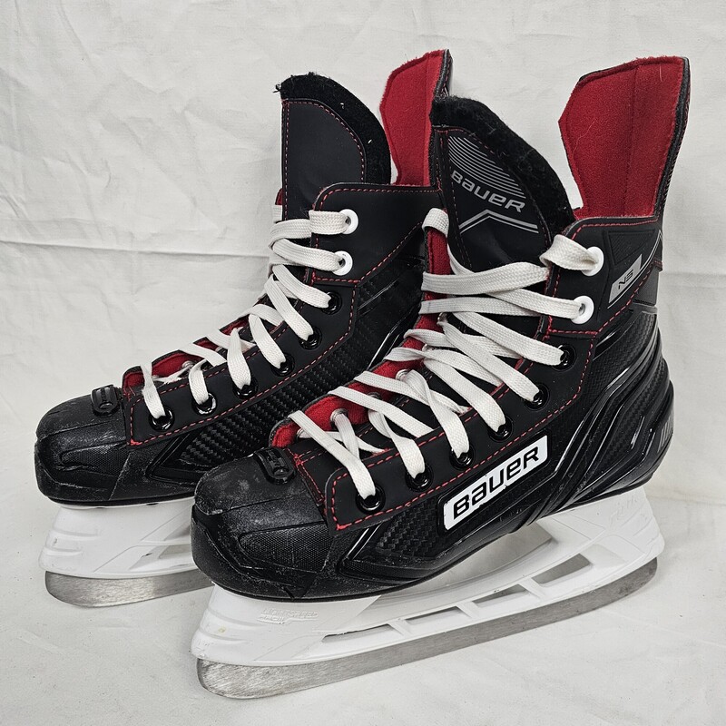 Pre-owned Bauer NS Junior Hockey Skates, Size: 2