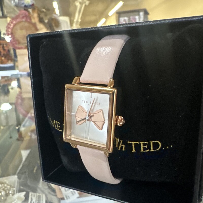 New Ted Baker Watch, Pink/gold