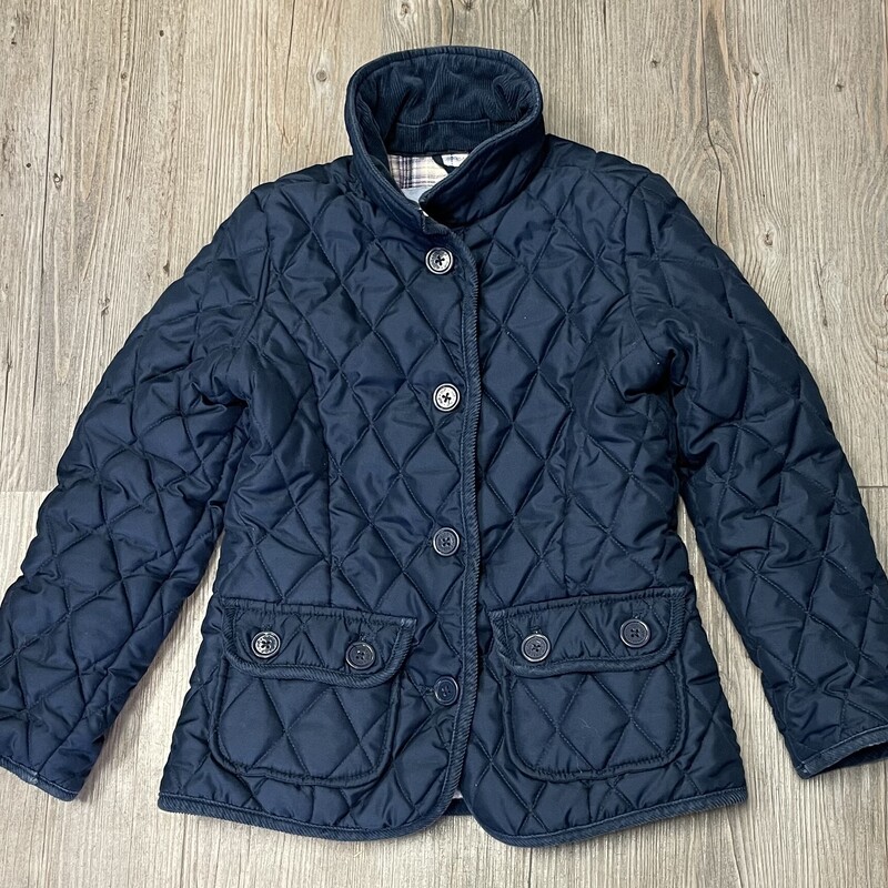 Gap Quilted Jacket, Navy, Size: 6-7Y