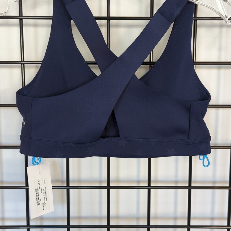 Old Navy Active Bra, Navy, Size: M