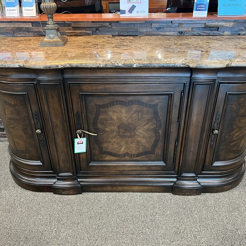 T.V. Marble Top Buffet
