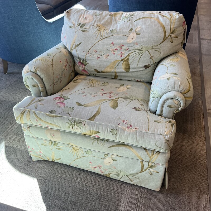 E.A. Floral Chair