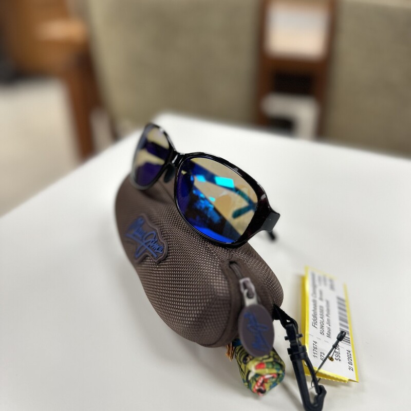Maui Jim Brown Polarized Sunglasses, includes case