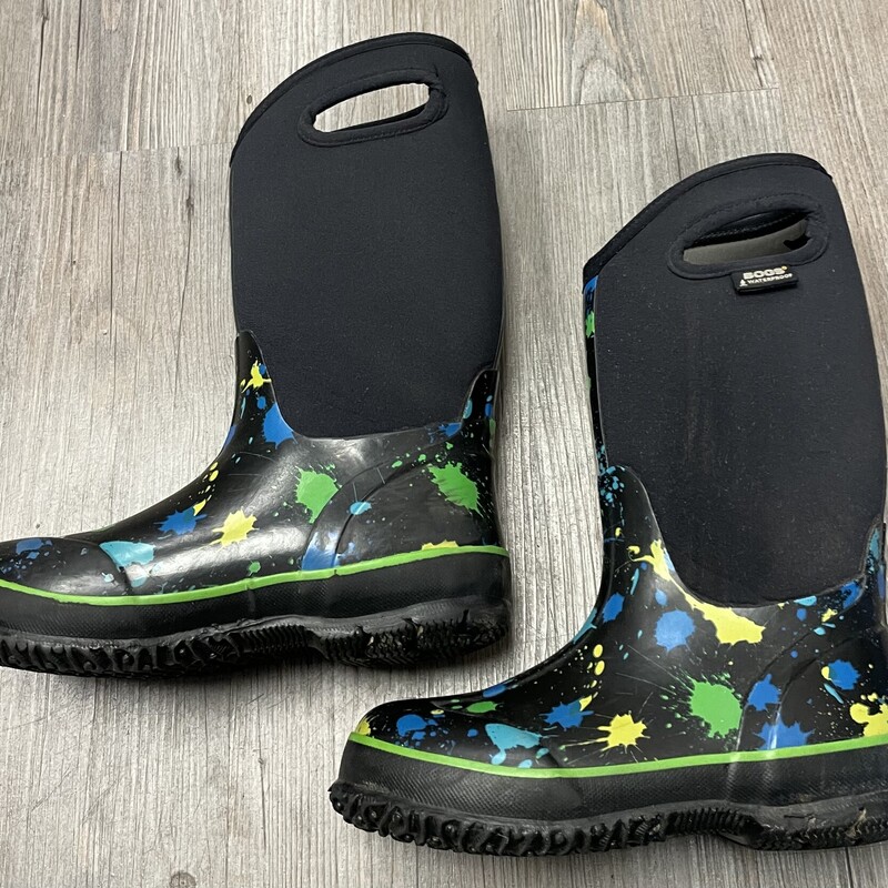 Bogs Winter Boots, Multi, Size: 3Y