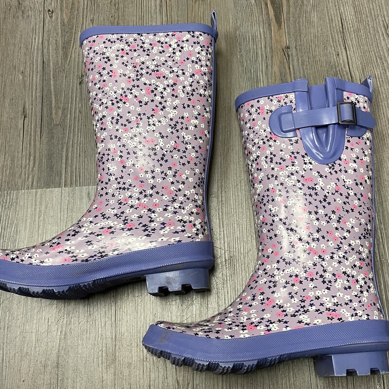 Joe Fresh Rain Boots, Floral, Size: 4Y