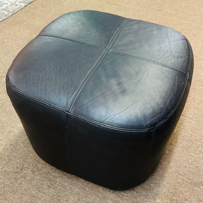 Whittemore Sherrill Leather Cube Ottoman
Dark Brown Size: 21 x 21 x 16H