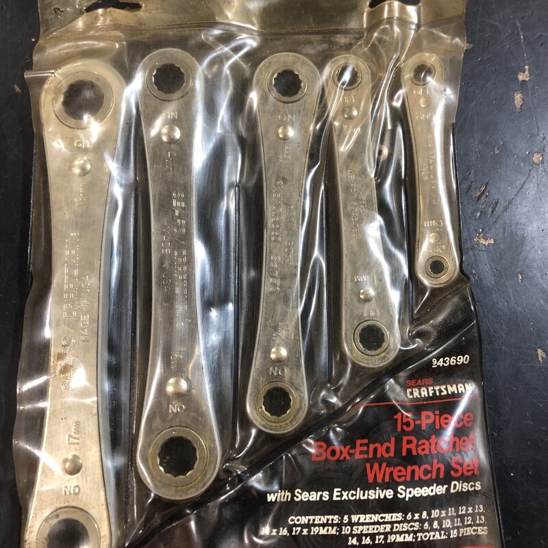 Box-End Wrench Set