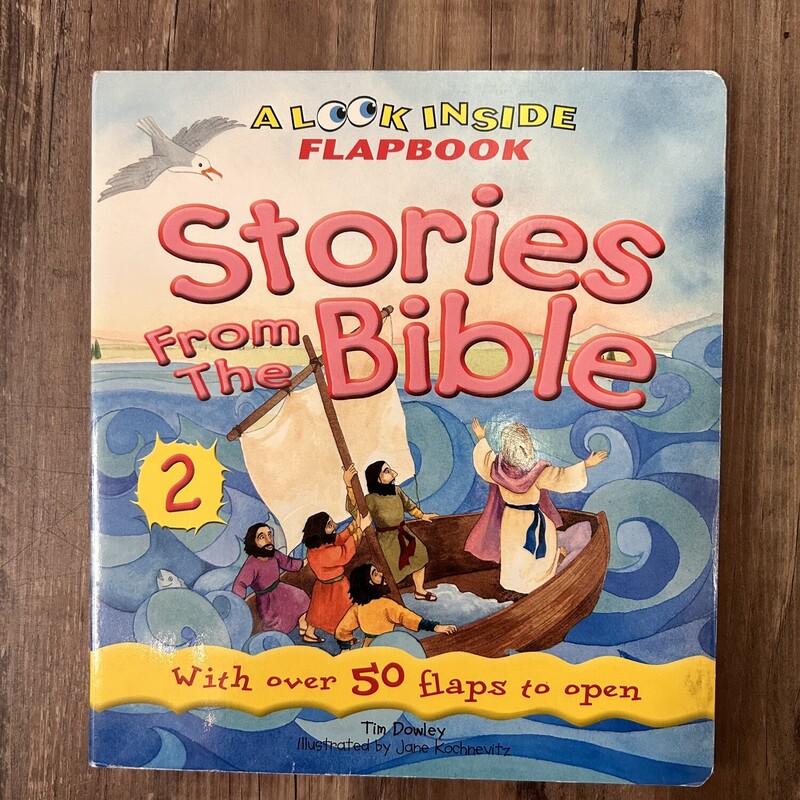Bible Story Lift-the-Flap, Babyblue, Size: Book