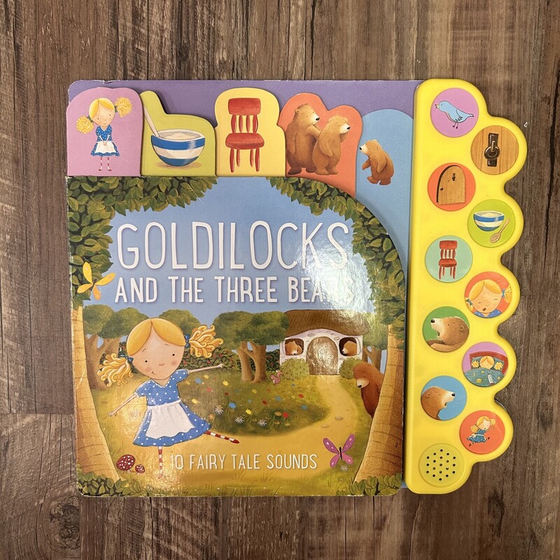 Goldilocks Sounds Book, Yellow, Size: Book