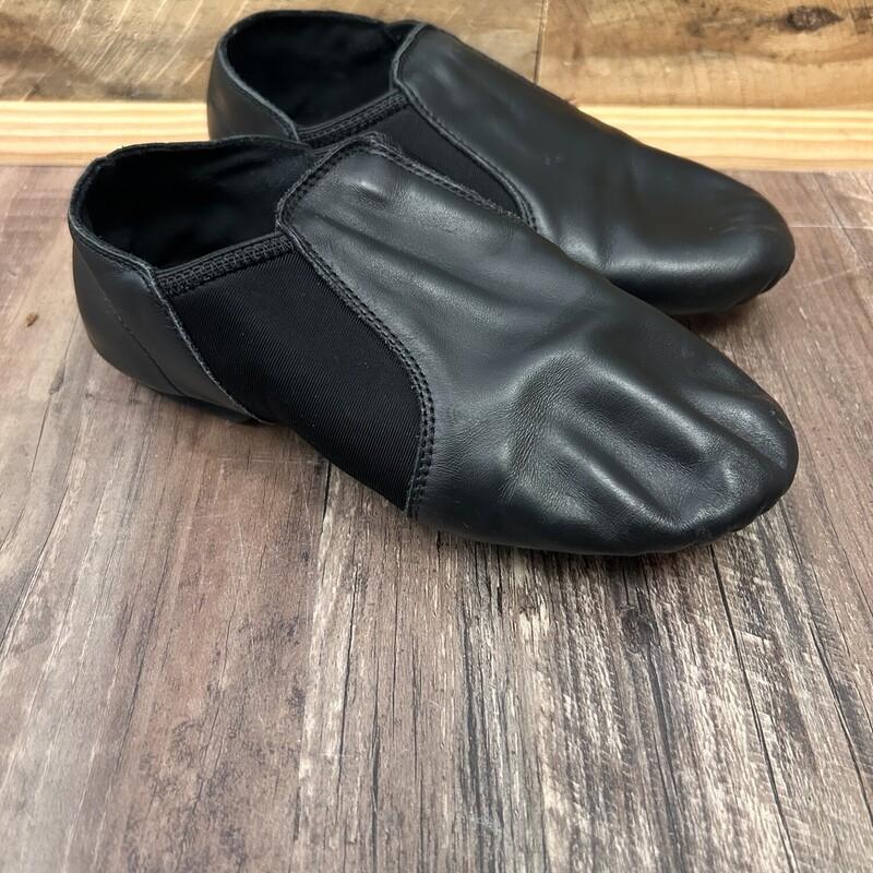 Kids Jazz Soft Shoe, Black, Size: Shoes 1.5