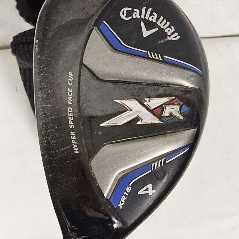 Callaway XR-16 OS 4 Hybrid
22*
Flex - Regular
Left Hand
Fubuki AT55 x 5ct Graphite Shaft w/ Golf Pride Tour Velvet Mid-Size Grip
40in Shaft
Includes Callaway Head Cover
Condition: Used - Excellent