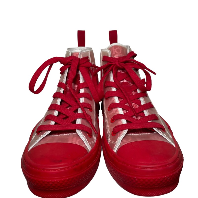Dior B23 High Oblique Red Size: Size 41