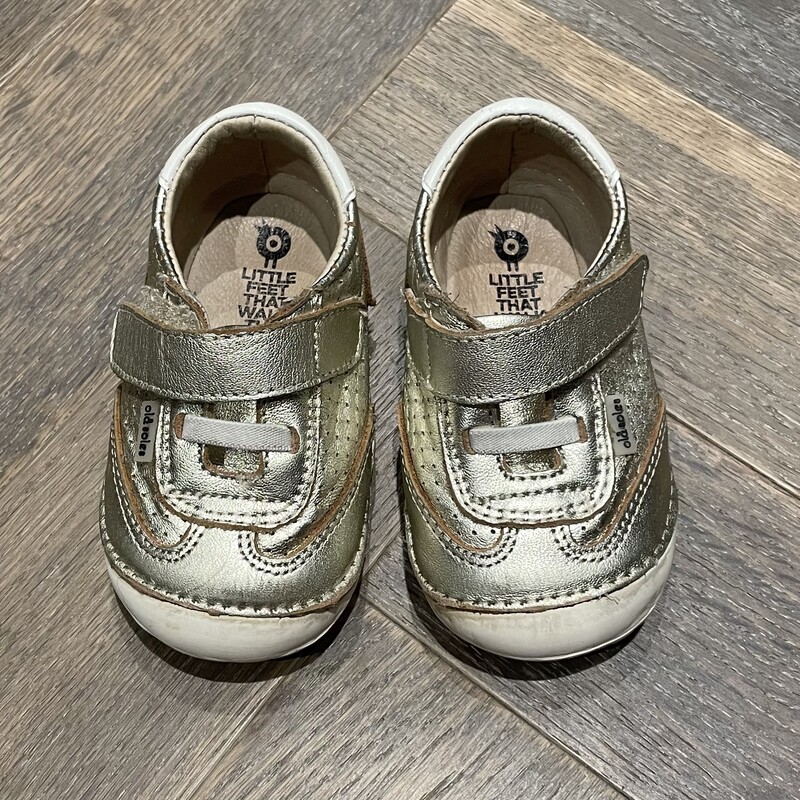 Old Soles Shoes, Gold, Size: 5T
12-15M