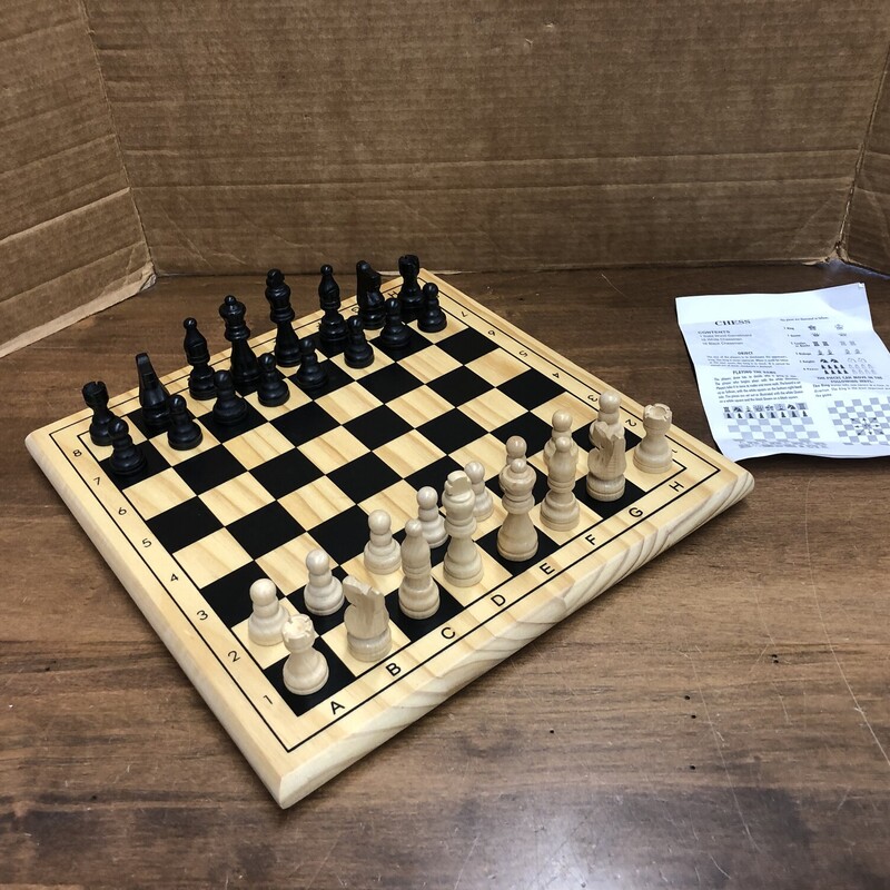 Chess, Size: Game, Item: Complete