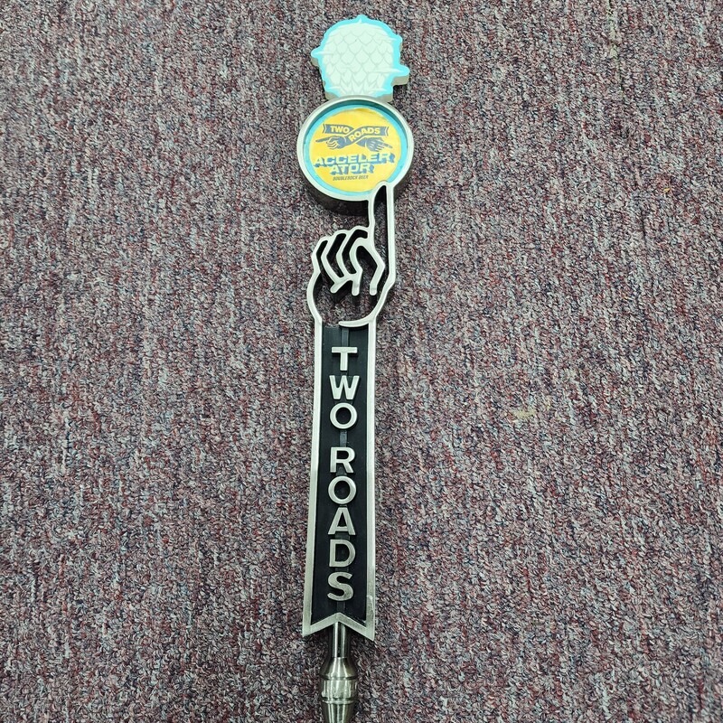 Beer Tap Handle, Metal, Size: Two Roads
Several other tap handles available!
