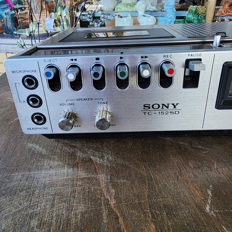 Sony Stereo Cassette, Tc 152sd, Size: Works