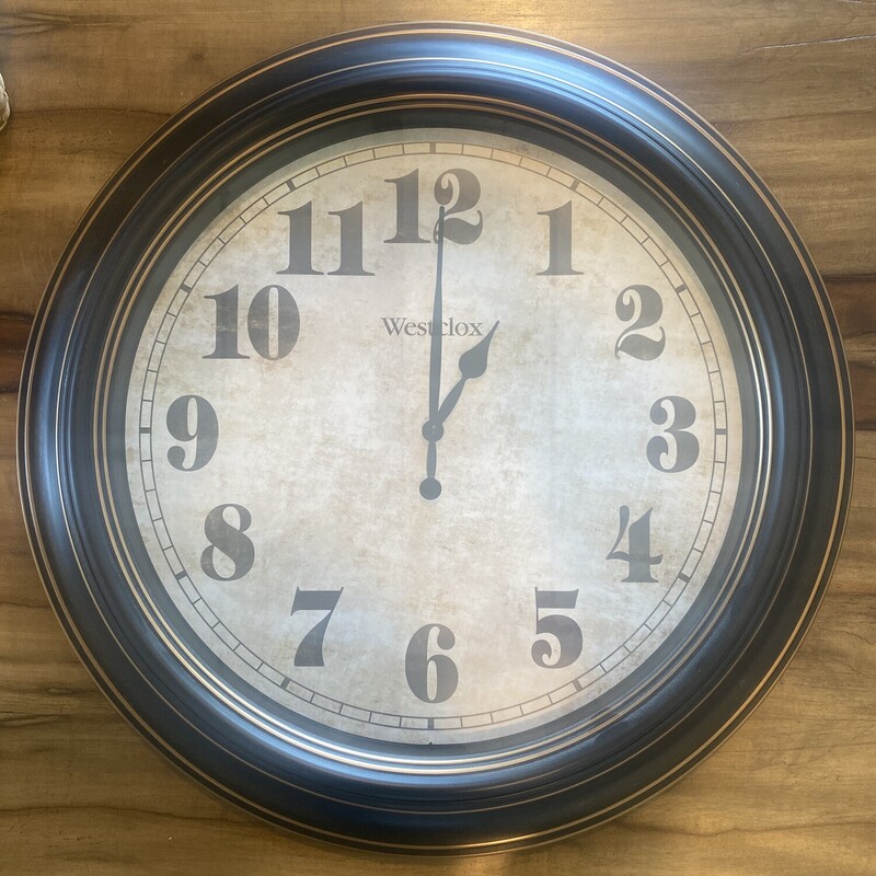 Westclox Clock

Size: 24D