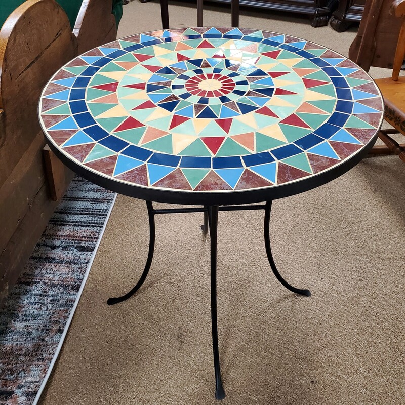 Mosaic Top Table