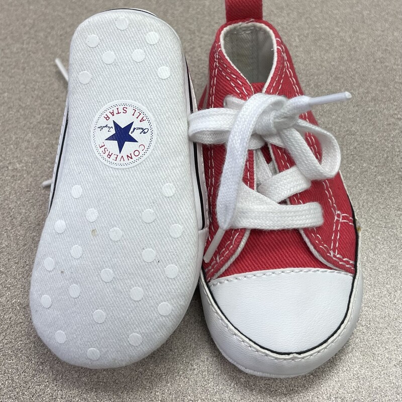 Converse Infant Shoes, Red, Size: 3M+