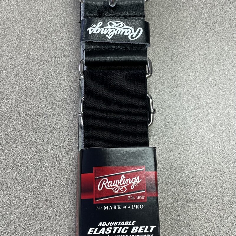 Rawling Elastic Belt, Black, Size: One Size
NEW!