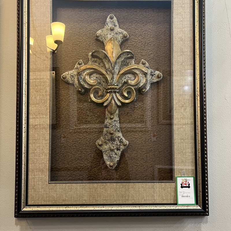 Large Cross 3D Art